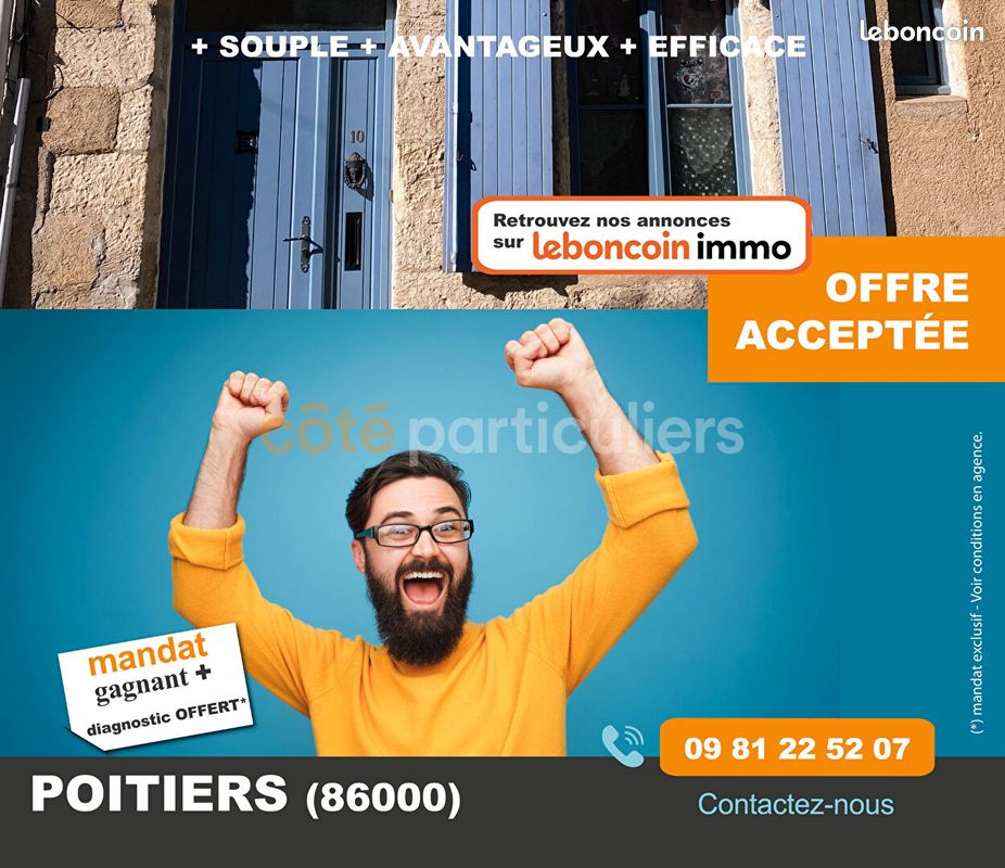 Maison 5 pièces 118 m² · à Poitiers · 118 m² · 205 000 €