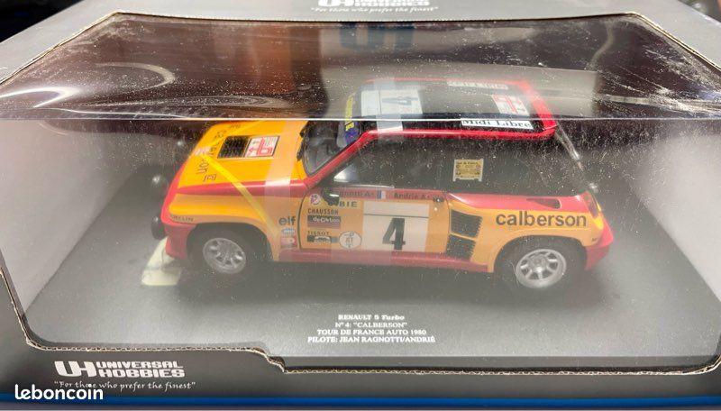 1/18 UH UNIVERSAL HOBBIES RENAULT 5 TURBO TOUR DE FRANCE AUTO 1984