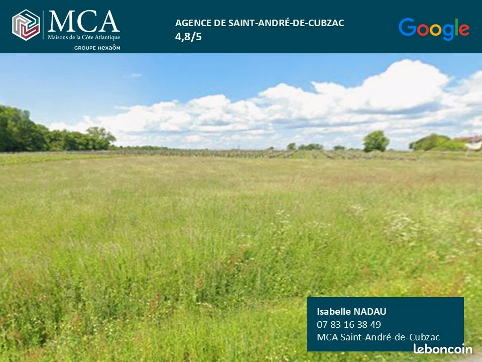 Terrain 850 m² Saugon · 24 000 €