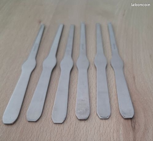 12 Pcs Assiette Escargot Plaques D'Escargot En Acier Inoxydable 12
