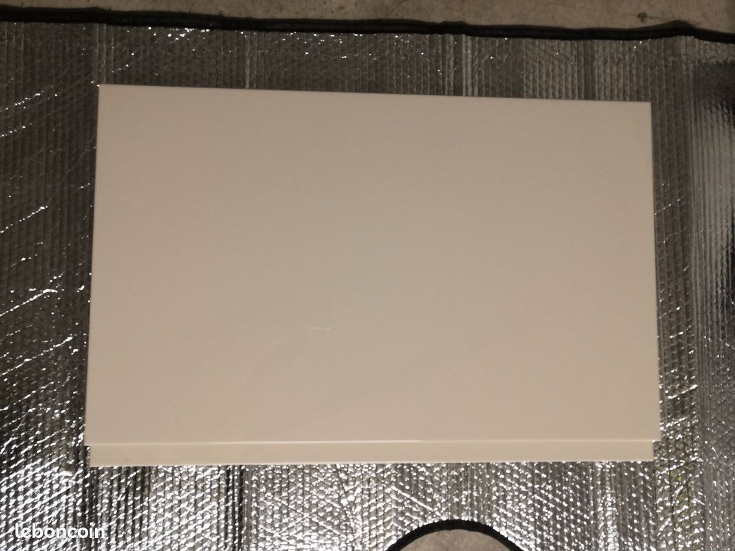 VOXTORP Porte, brillant beige clair, 60x40 cm (image 1)