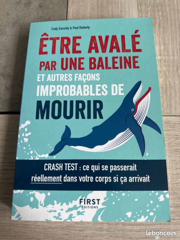 Livre « Être avalé par une baleine et autres façons improbables de mourir » (image 1)
