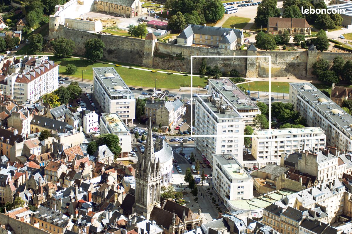 A louer dès à présent - Studio 17m2 - A Caen - Hyper-centre - Quartier historique (image 1)