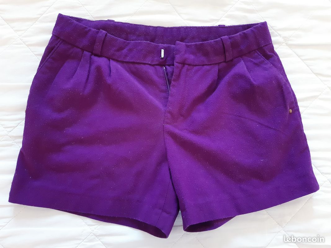 2 shorts d'hiver fille 8 ans TBE (image 1)