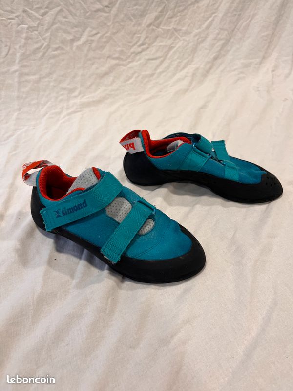 Chaussures Escalade Chausson Simond Decathlon Climbing Shoes - Main Image