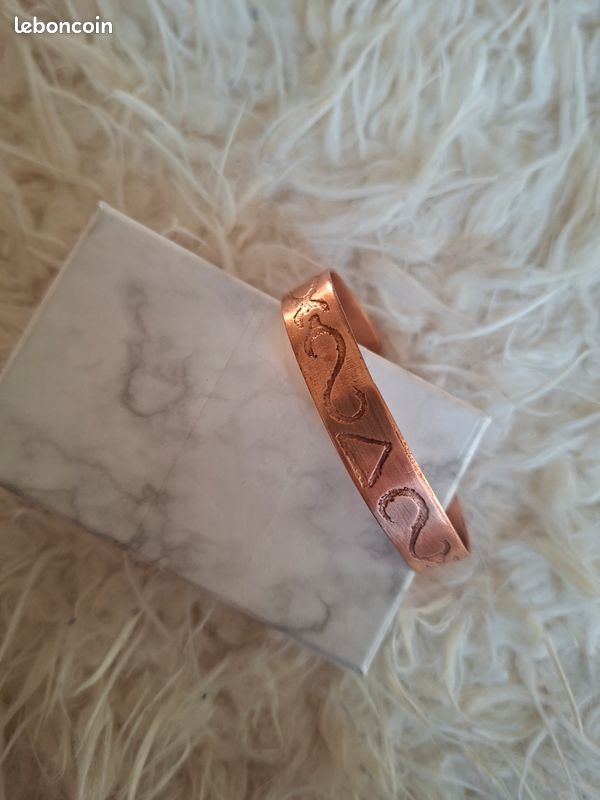Bracelet cuivre fait main (image 3)
