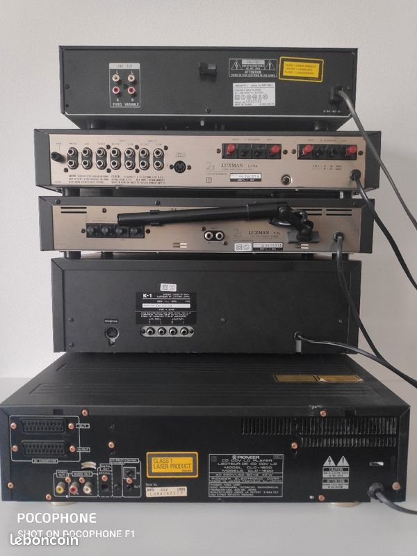 Système Hifi Luxman/Pioneer/Sony (image 2)