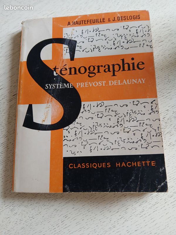 Livre de sténographie (image 1)