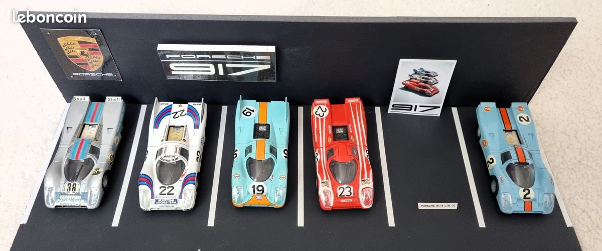 Miniature Solido 1/43 - Porsche 917 K Le Mans 1971 N°19 - Très Bon état + Boîte
