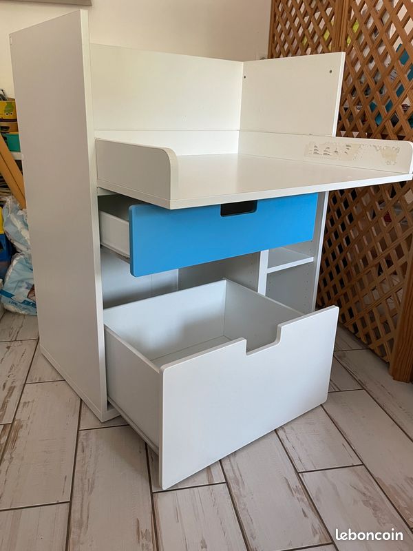 Meuble plan à langer / bureau (image 1)