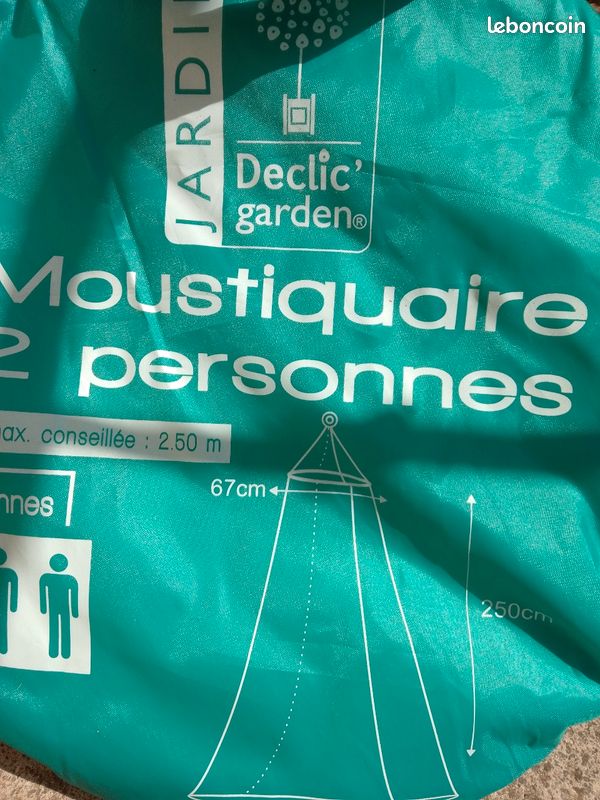 Moustiquaire 2 personnes pour couchages (image 2)