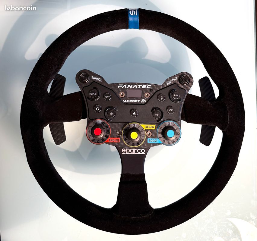 Fanatec Podium Steering Wheel Monte Carlo Rally Jeux vidéo