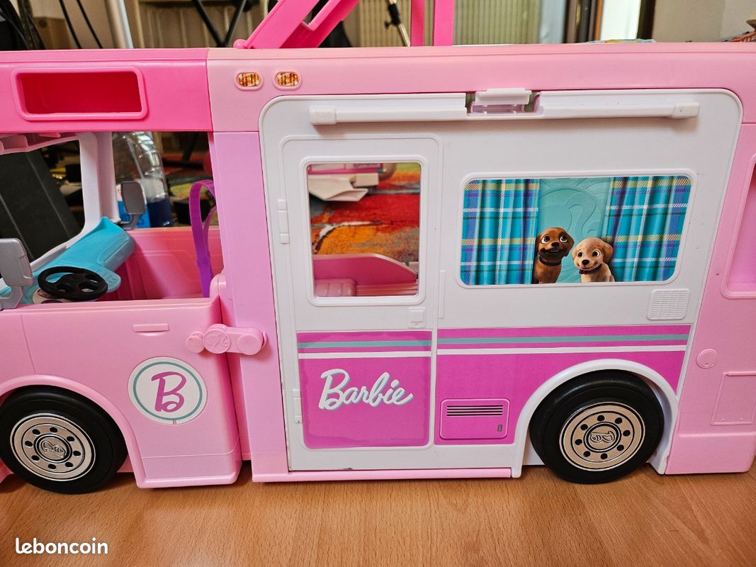 Barbie Camper Van Camion Barbie En Camping Car De Rêve Barbie En