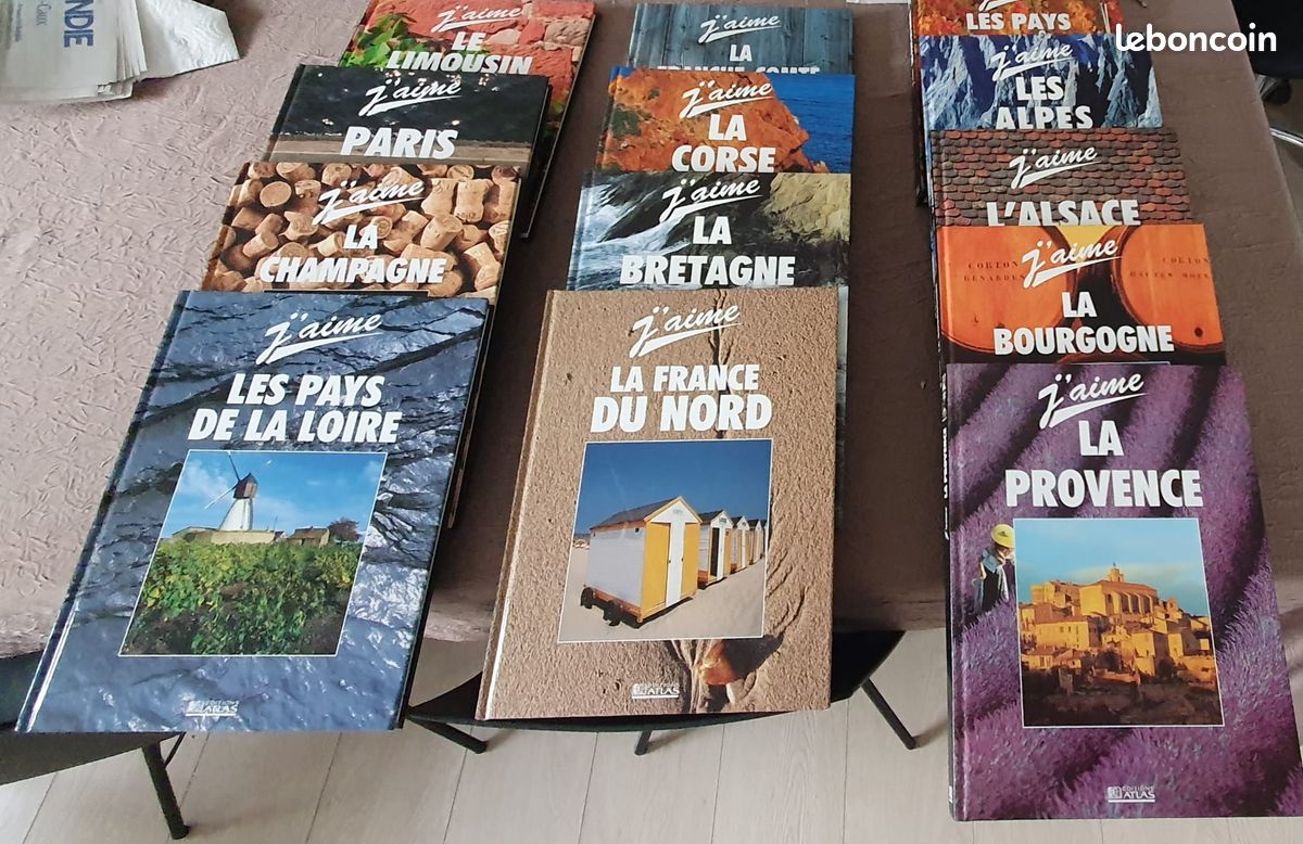 Livres différentes régions de France (image 1)