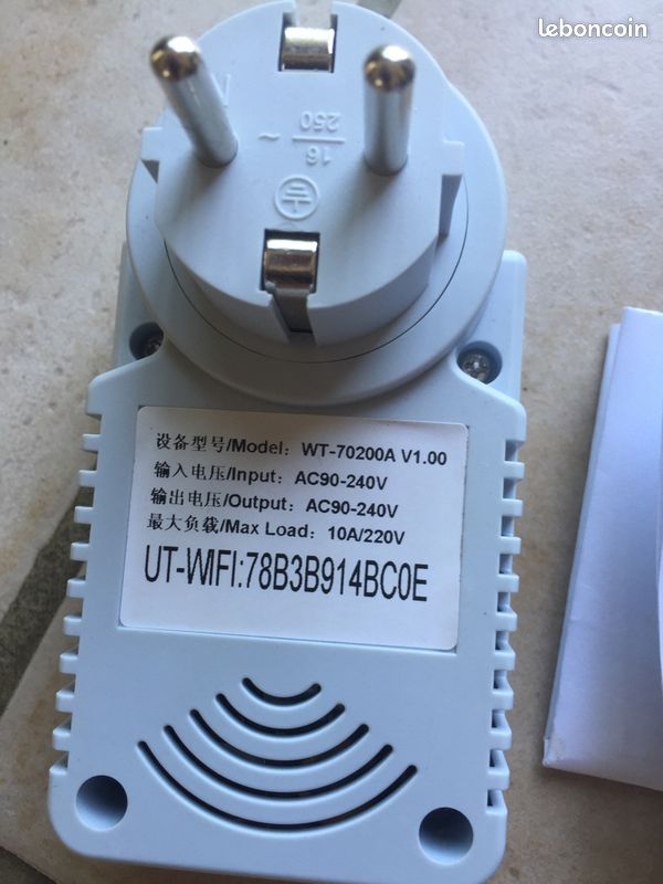 Prise électrique connectée wifi (image 3)