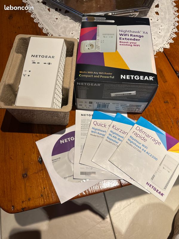 Répéteur Netgear WiFi 5 AC2200 (image 1)