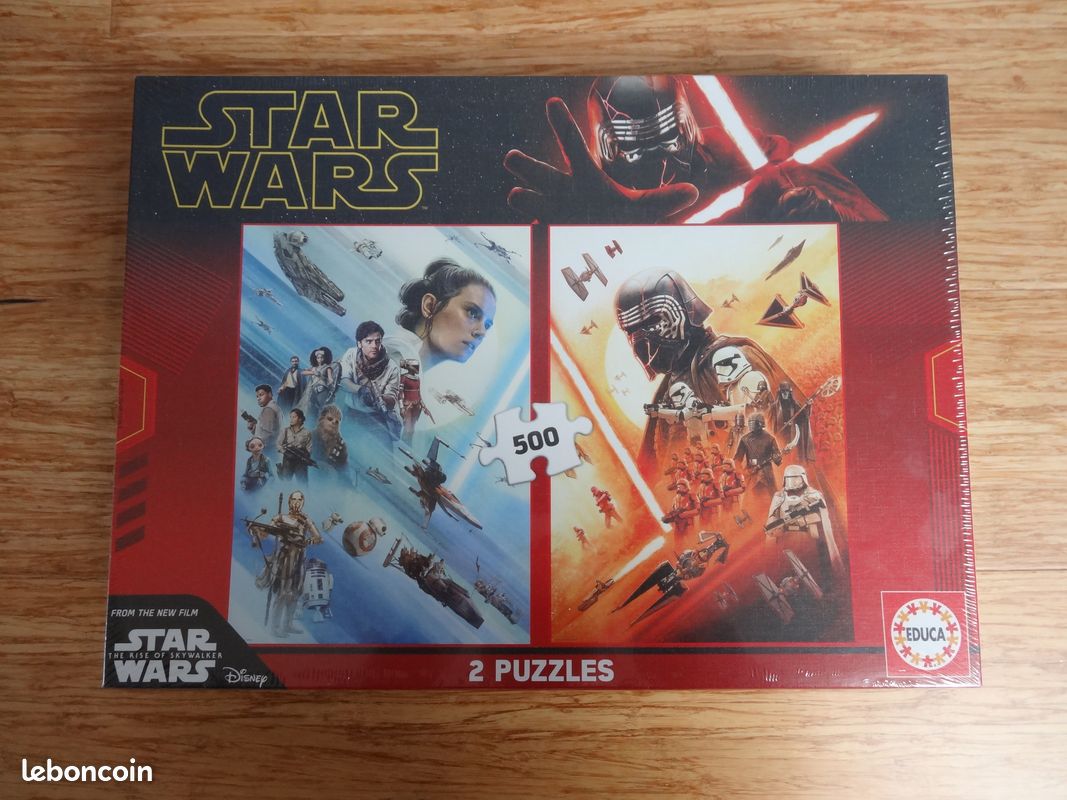 2 Puzzles Star Wars 500 pièces EDUCA (image 1)
