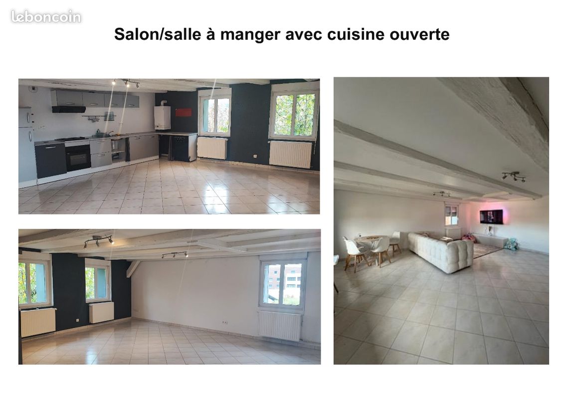 Appartement 4 pièces 89 m² · à Delle · 89 m² · 900 €/mois