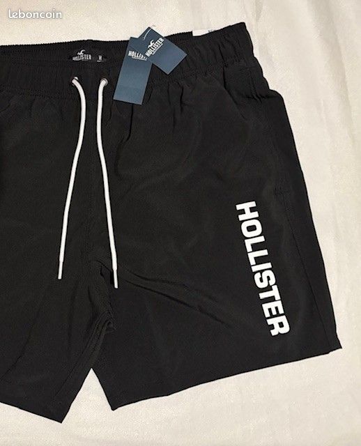Short de bain HOLLISTER (M) - Neuf, avec étiquette (image 5)