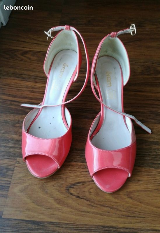 Escarpins Corail T39 (image 2)