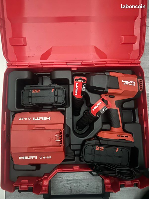 Boulonneuse à Choc Hilti Nuron SIW 8-22 - Occasion - Parfait état De Fonctionnement