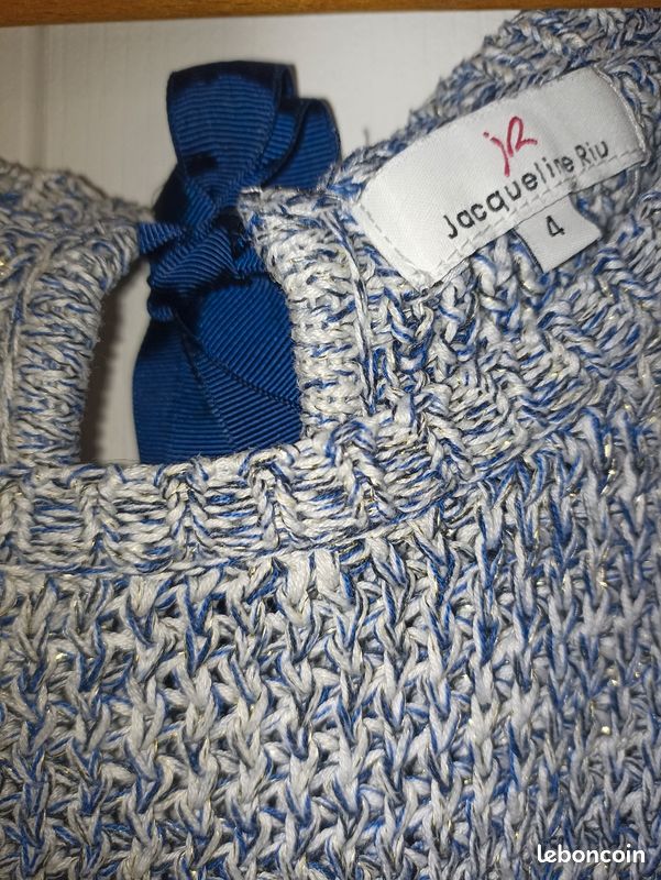 Pull jacqueline Riu taille 4 TBE (image 2)