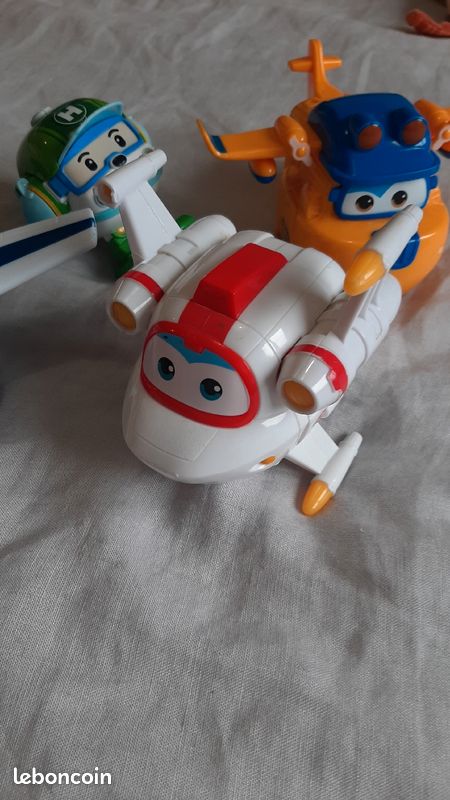 Lot De 4 Robocar Poli - Jeux & Jouets