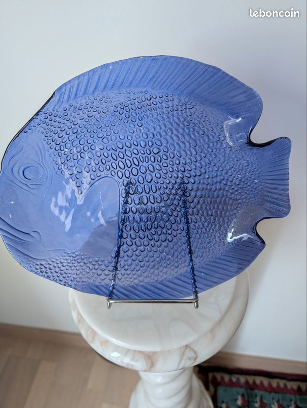 Plat mélaminé poisson Sea Life lot de 2 - My Home Collection