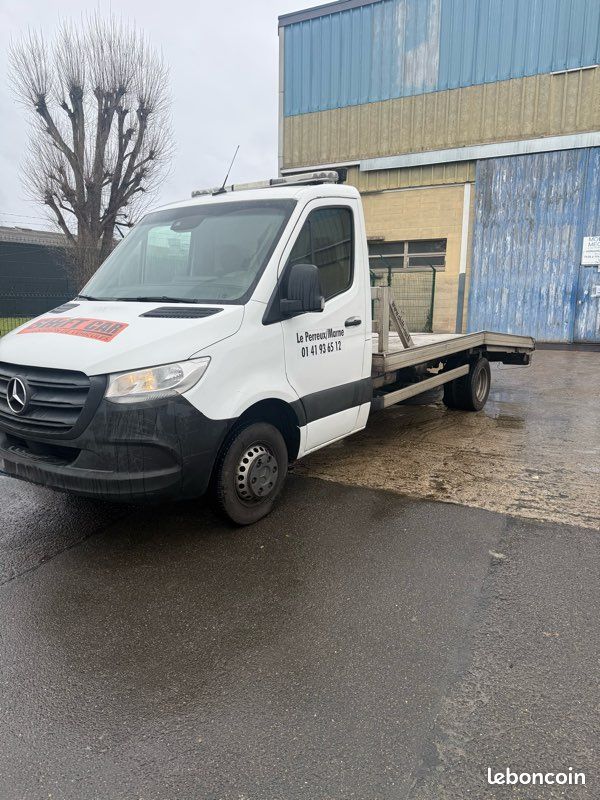 Mercedes sprinter plateau porte voiture TVA RÉCUPÉRABLE (image 4)