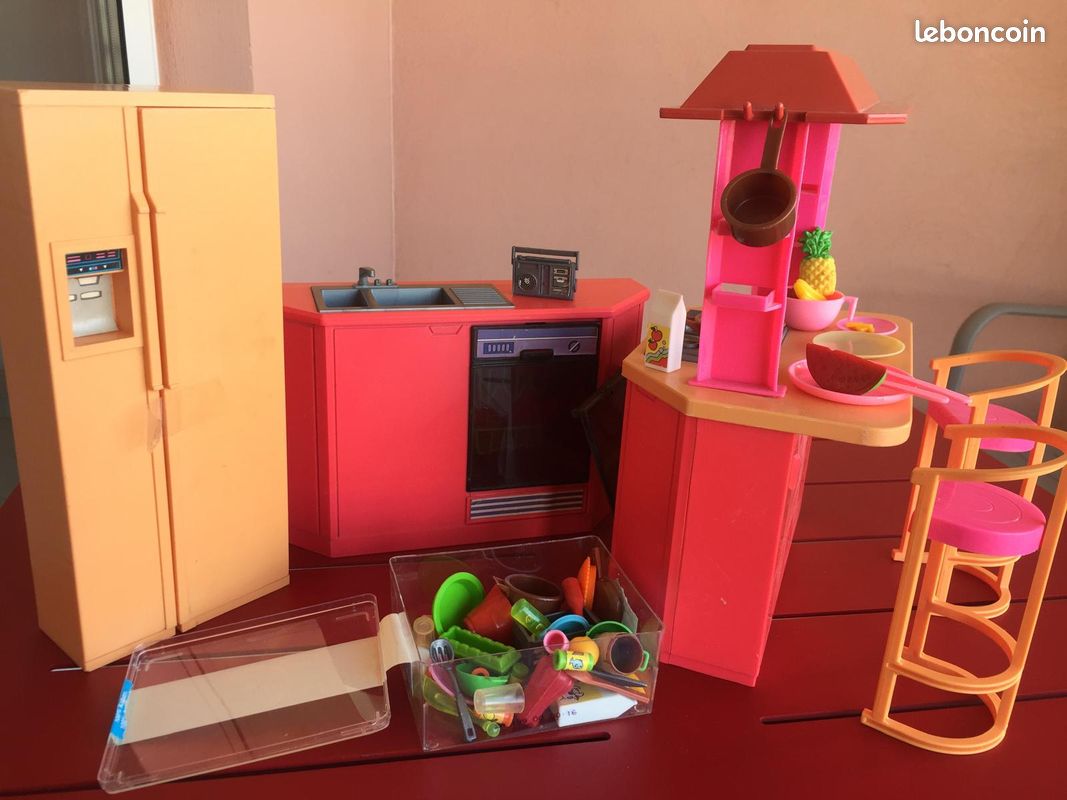 Cuisine Barbie Vintage 80's + accessoires (image 3)