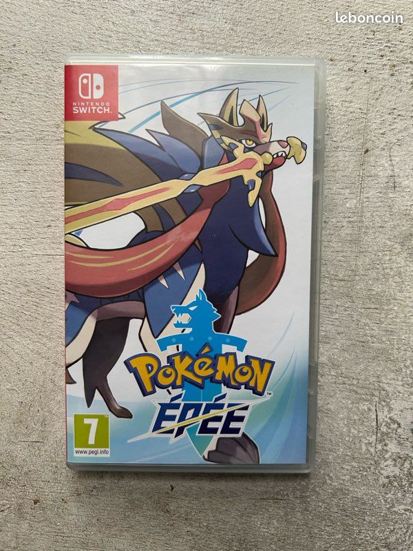 Pokémon Épée Nintendo Switch ( Boîte Vide ) (image 1)