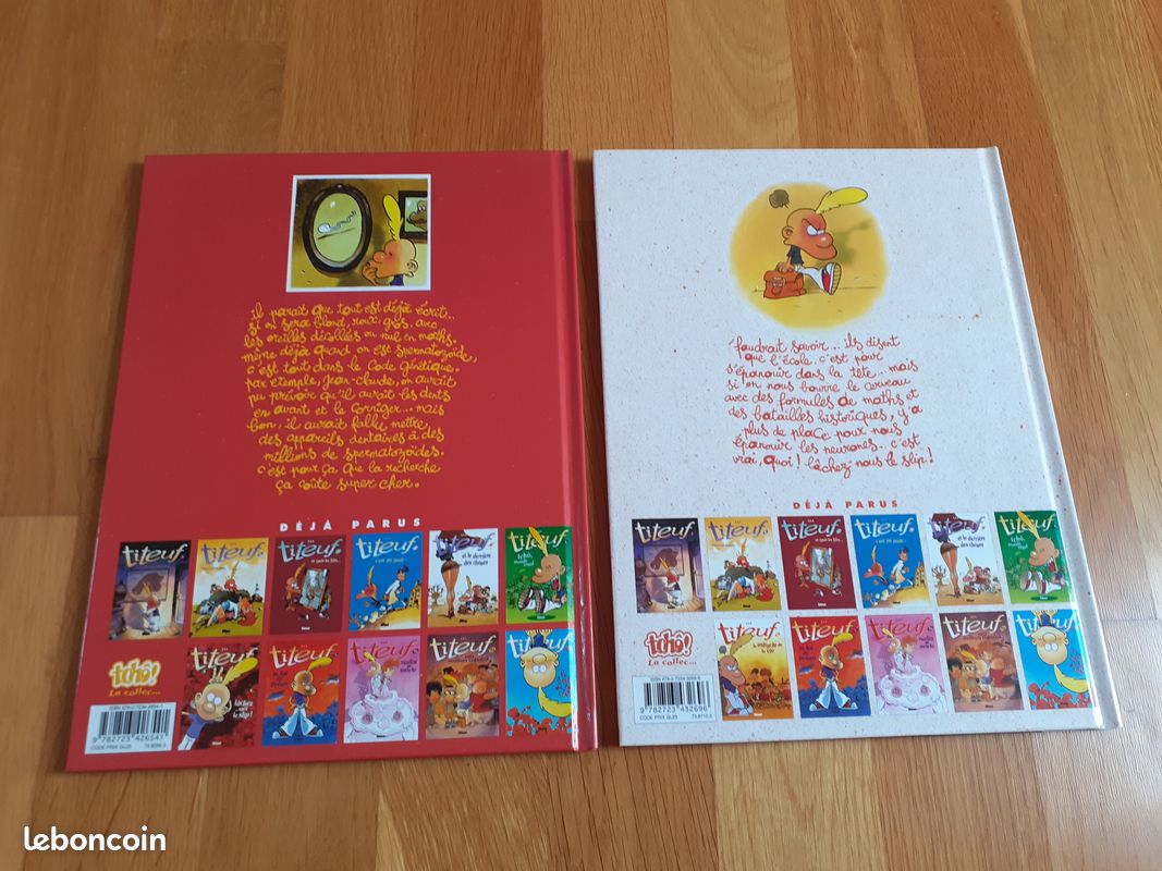 BD Titeuf - Volumes 7 et 8 (image 2)
