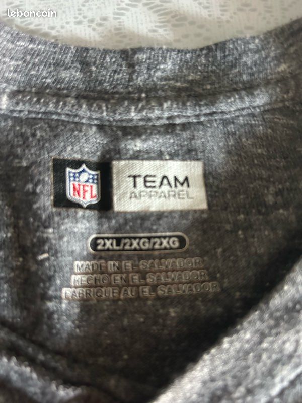 T-shirt Cleveland Browns NFL Team Apparel Gris Chine - Taille 2XL (2XG) (image 4)