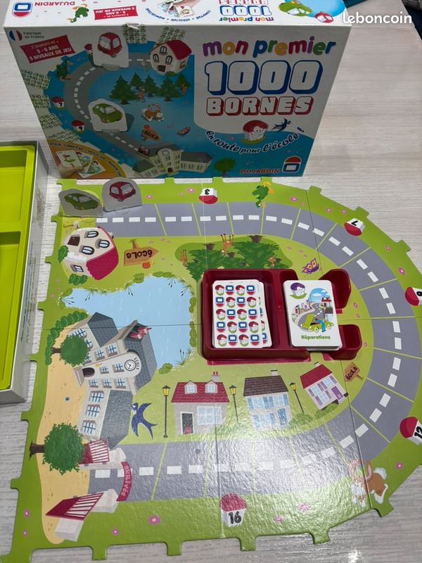 Jeu mon premier mille bornes (image 1)