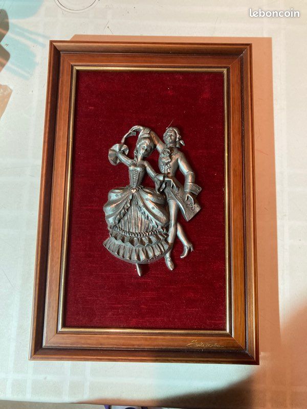 Tableau en étain (image 1)