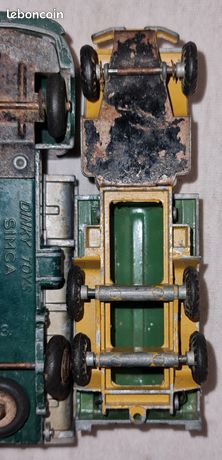 Camion Dinky Toys 956 Meccano France – Semi-remorque bâchée