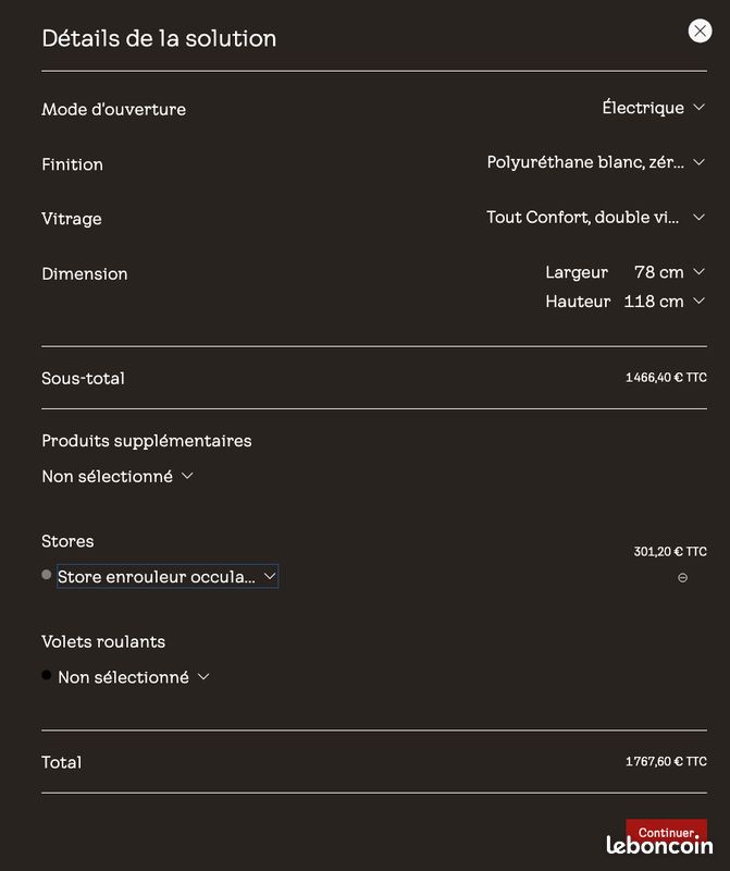 Velux 78x118 + store occultant NEUFS (image 6)
