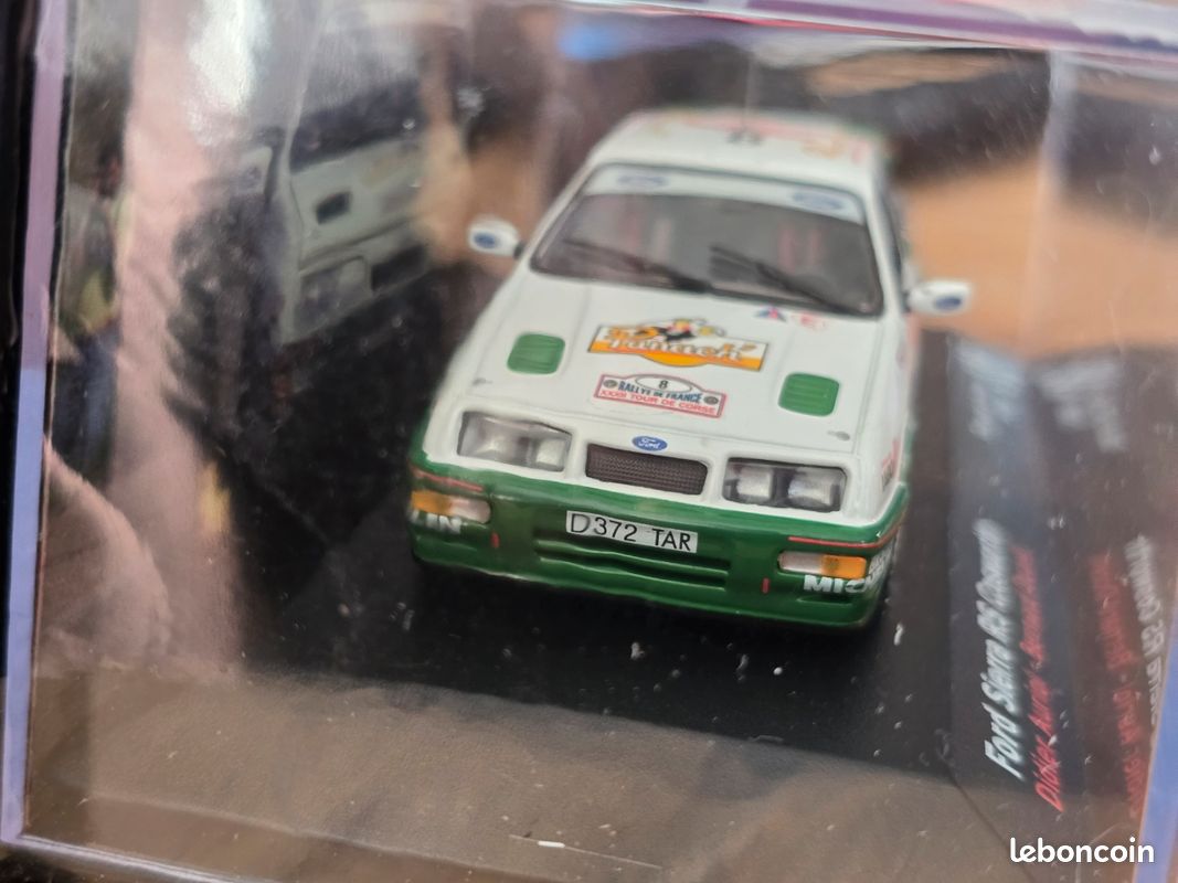 Voiture miniature collection 1/43 Ford Sierra RS Cosworth Rallye Tour de Corse (image 2)