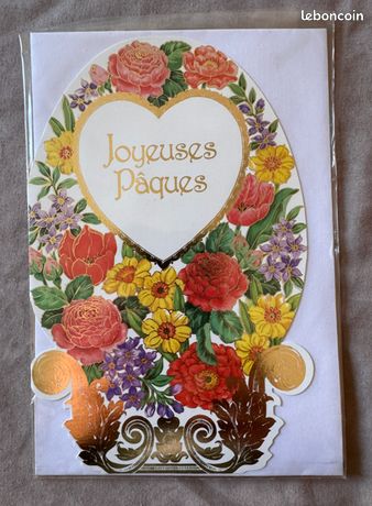 Carte De Vœux De Pâques Motif Floral Belle - Neuf UK Greetings