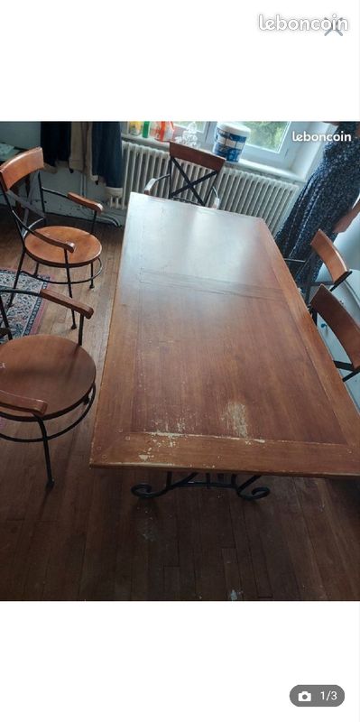 Table + 6 chaises (image 1)