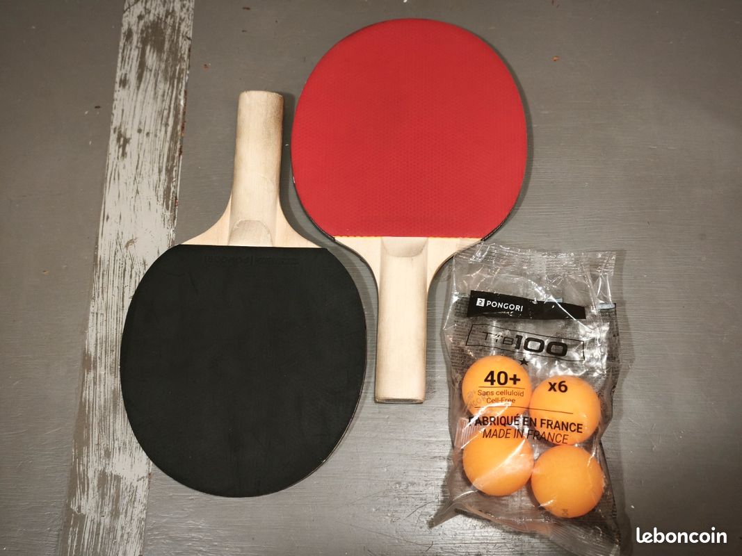 2 raquettes de ping pong TTR 530 5 étoiles - Sport & Plein air