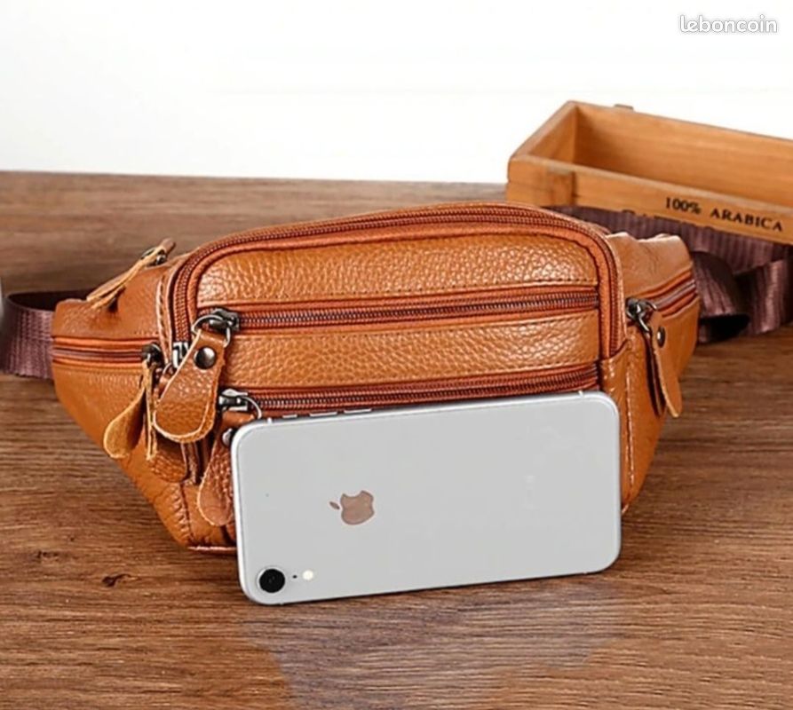 Sac Banane cuir animal (image 3)