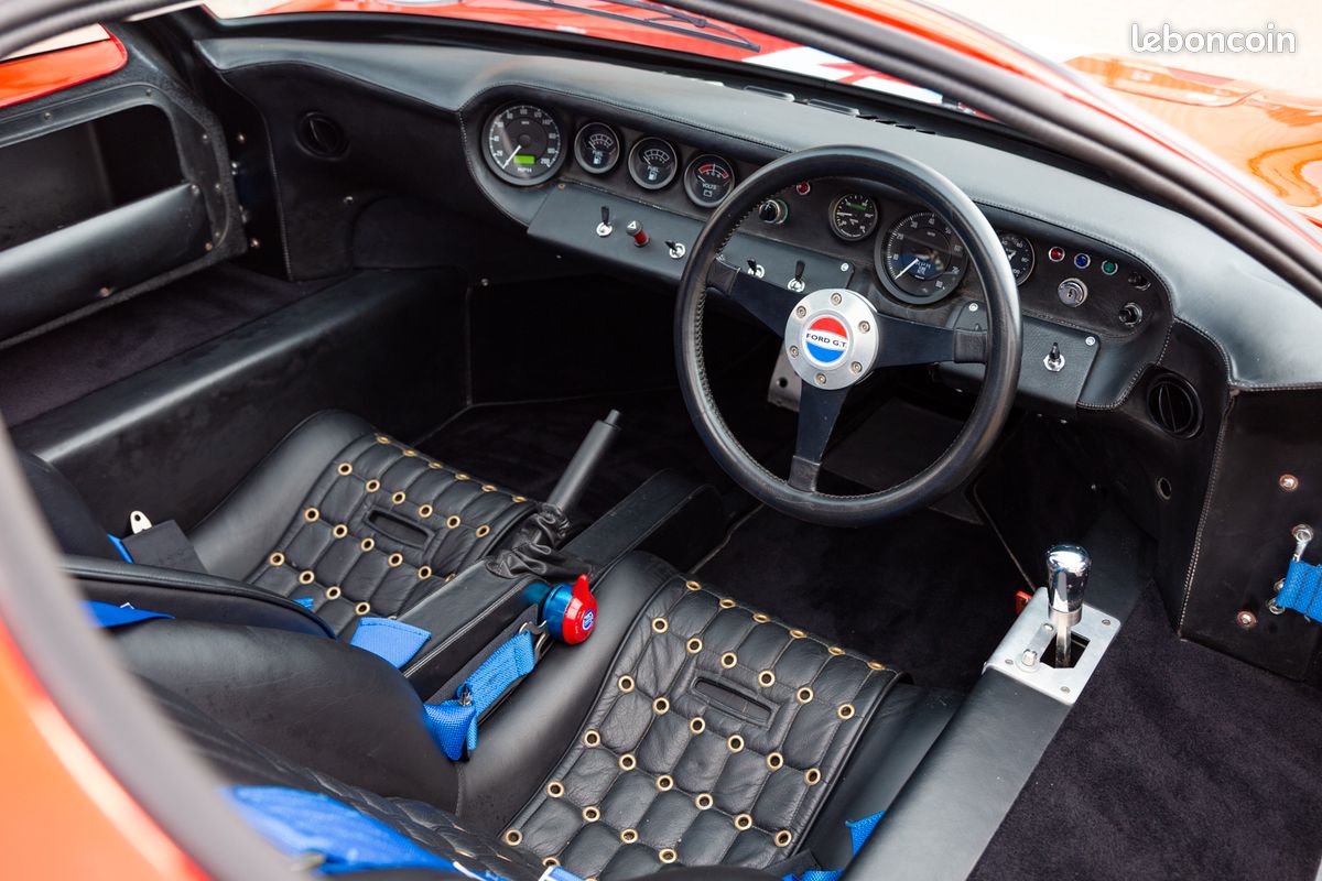 FORD GT 40 MK1 - GTD40 Replica - V8 homologuée en France avec attestation FFVE (image 9)