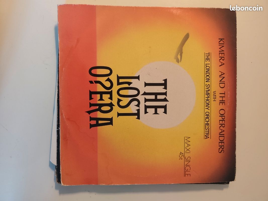 Lot 7 vinyles 33T & Maxis 45T — Chantal Goya, Disco, Slows, Westerns ...