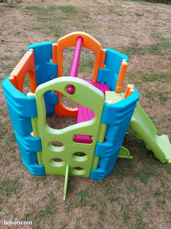 Toboggan Parc d'activités Jeux Extérieur FEBER Jeux Jouets