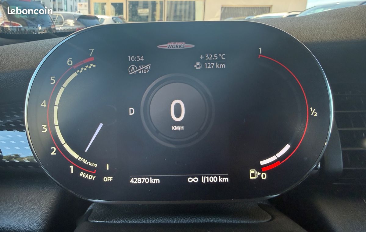 Mini mini iii (2) (f56) hatch 2.0 jcw 231 bva8 jcw + sièges av chauffants + carplay (image 13)