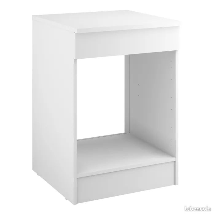 Meuble FOUR 60 cm blanc NEUF (image 1)