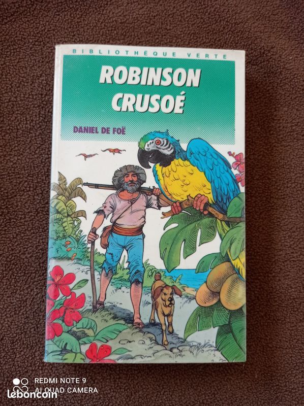 Livre "Robinson Crusoé" (image 1)