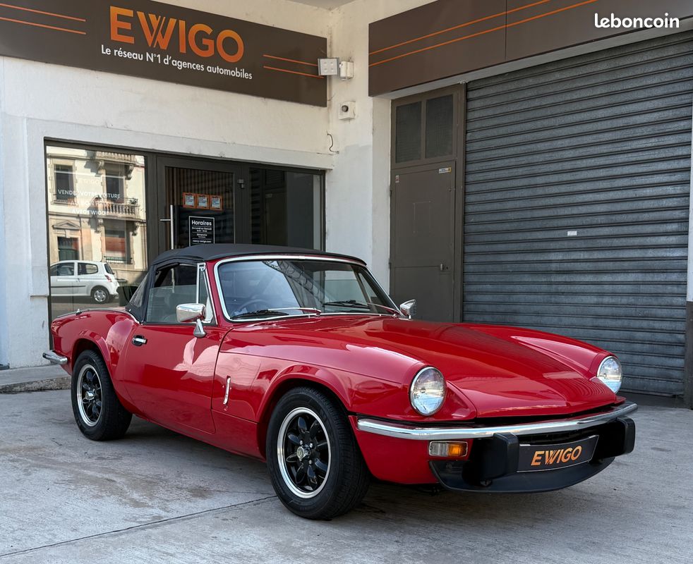 Triumph spitfire 1500 fh + cg collection + rhd (image 1)