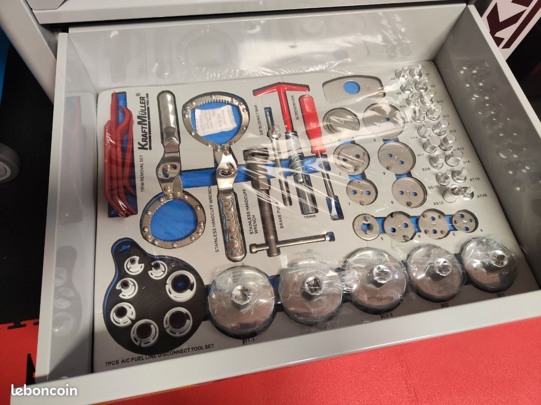 Servante d'atelier 8/8 outillés KraftMuller XL Pro (image 5)